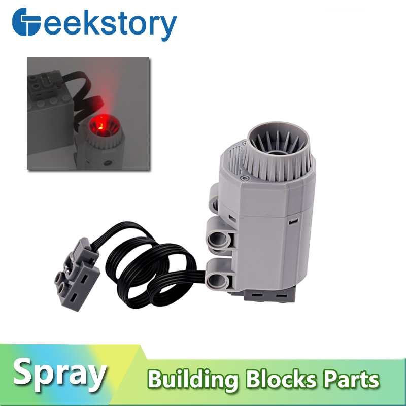 Diy Electric Car - New Spray Motor MOC Building Blocks