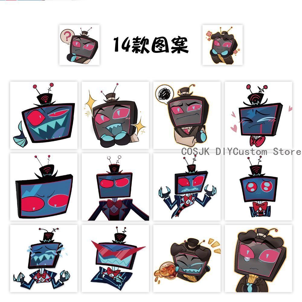 Diy Q - 500Pc/Roll Anime Vox Q Version Stickers