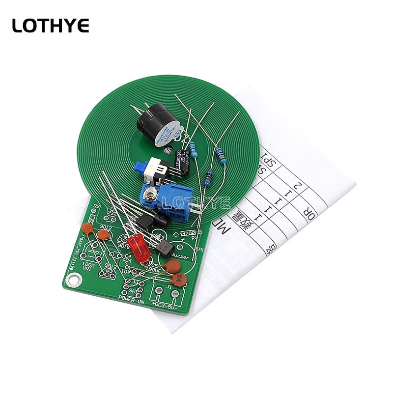 Diy Electronics Components - DC 3V-5V Metal Detector Kit DIY