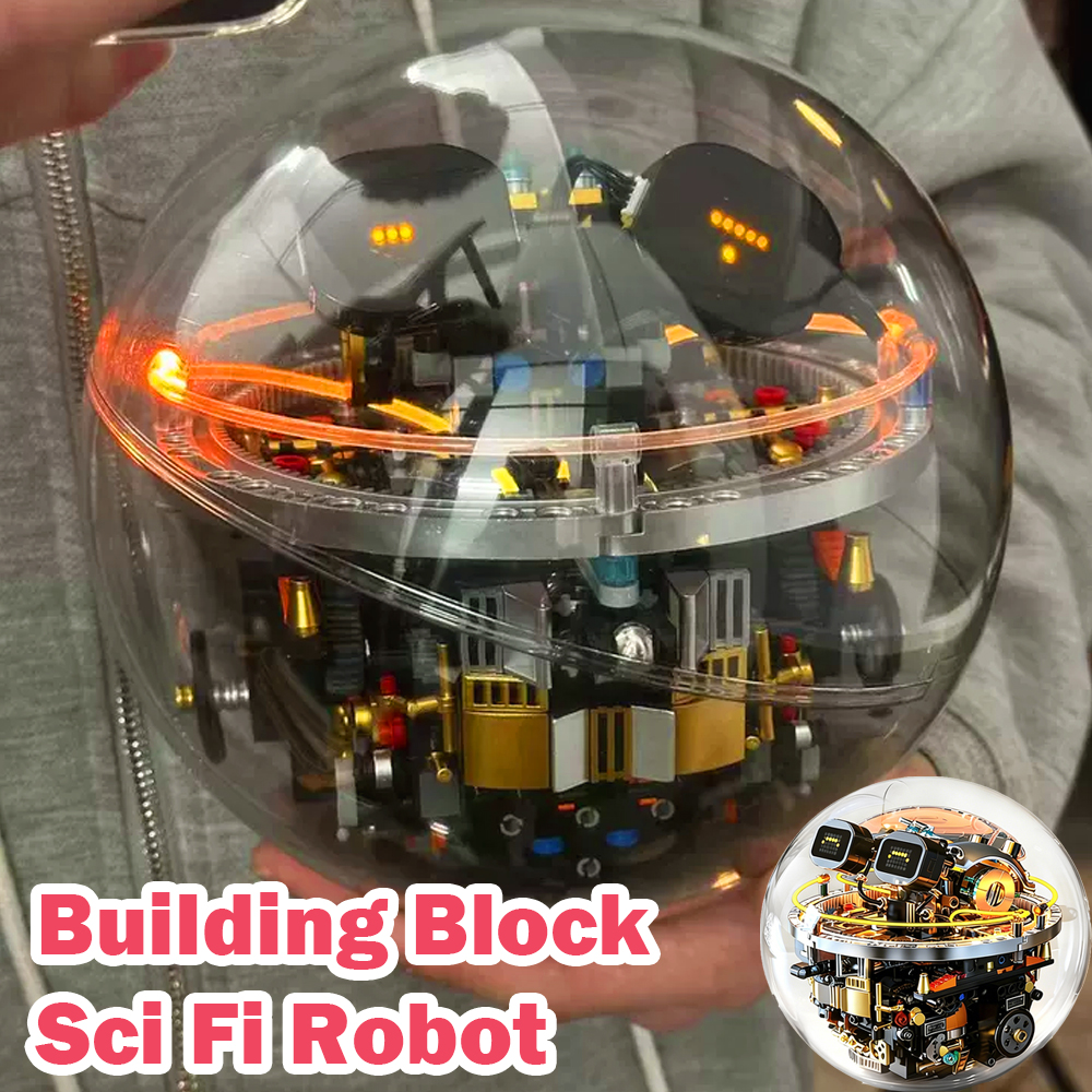 Diy Electronics Gifts - Sci Fi Robot Ball Building Blocks