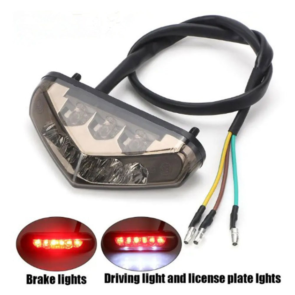 Diy Lamp Electronics - Mini Motorcycle LED Tail License Light