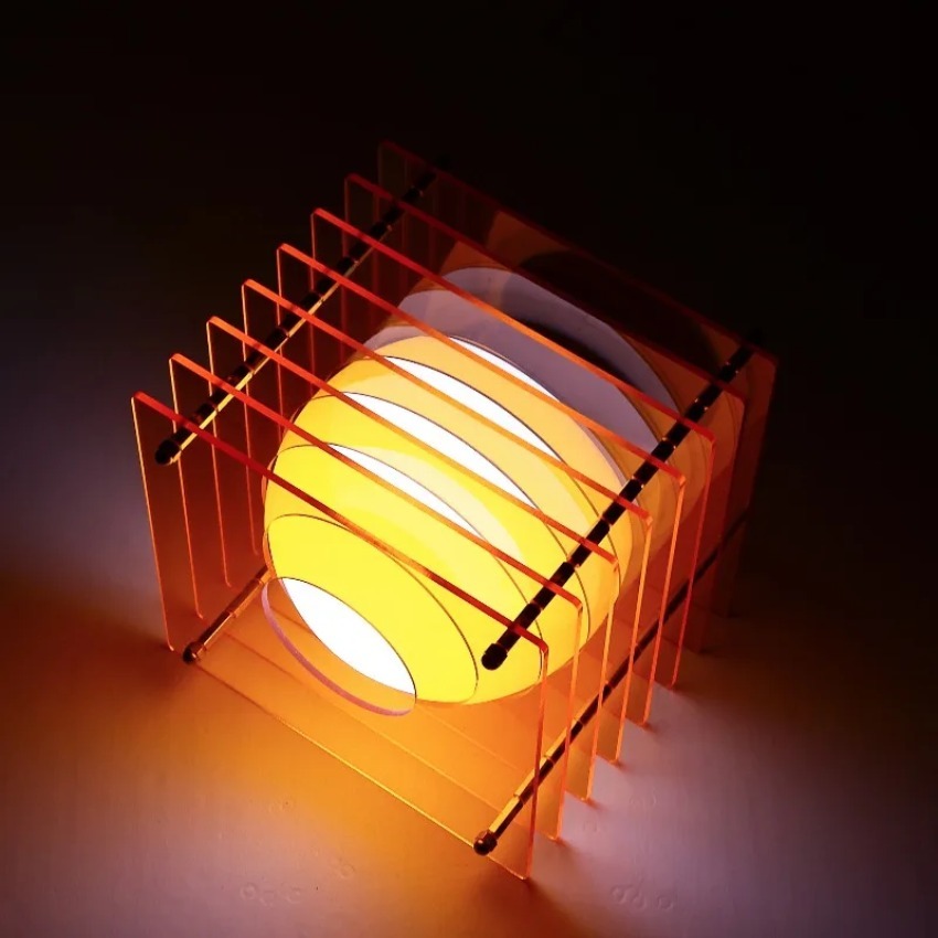 Diy Lamp Electronics - DIY Moon Lamp Acrylic Thousand Layer