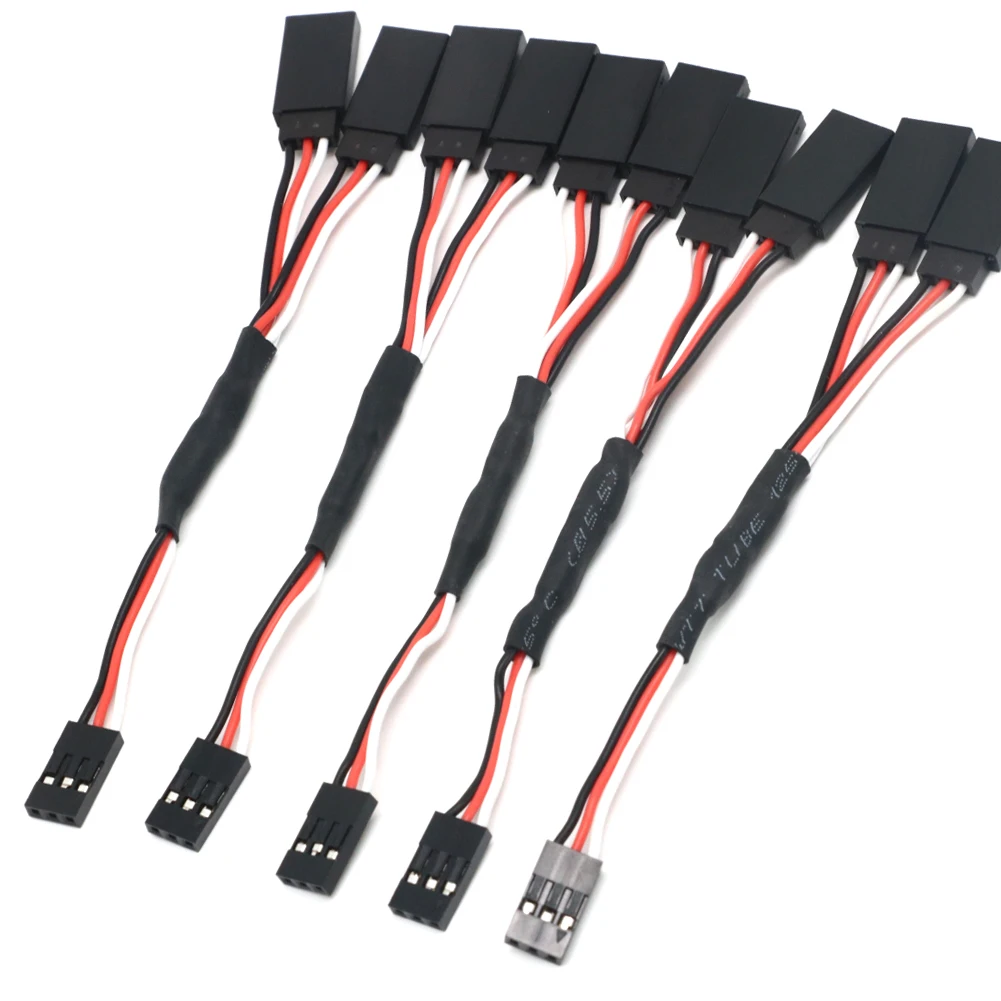 Diy Electric Car - 5PCS 100/150/200/300/500mm RC Servo Y Extension