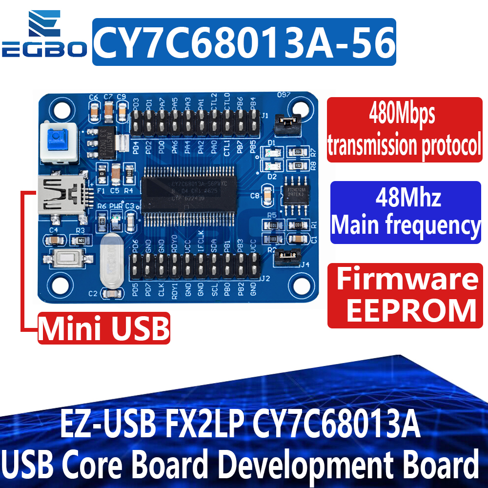 Logic Analyzer Usb - EZ-USB FX2LP CY7C68013A USB Core Board