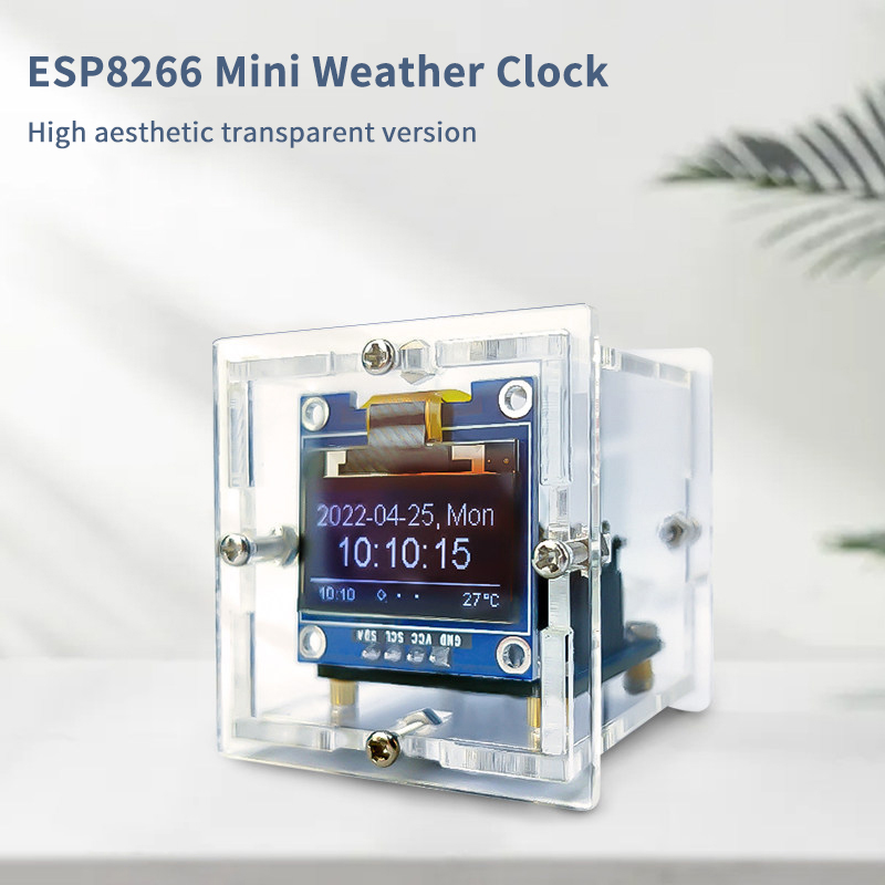 ESP8266 Mini Weather Clock Kit - Diy Electronics Components recensione e prezzo