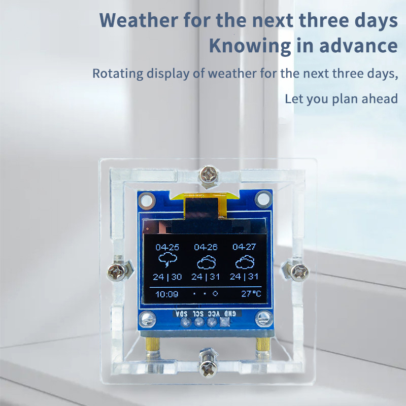ESP8266 Mini Weather Clock Kit - Diy Electronics Components recensione e prezzo