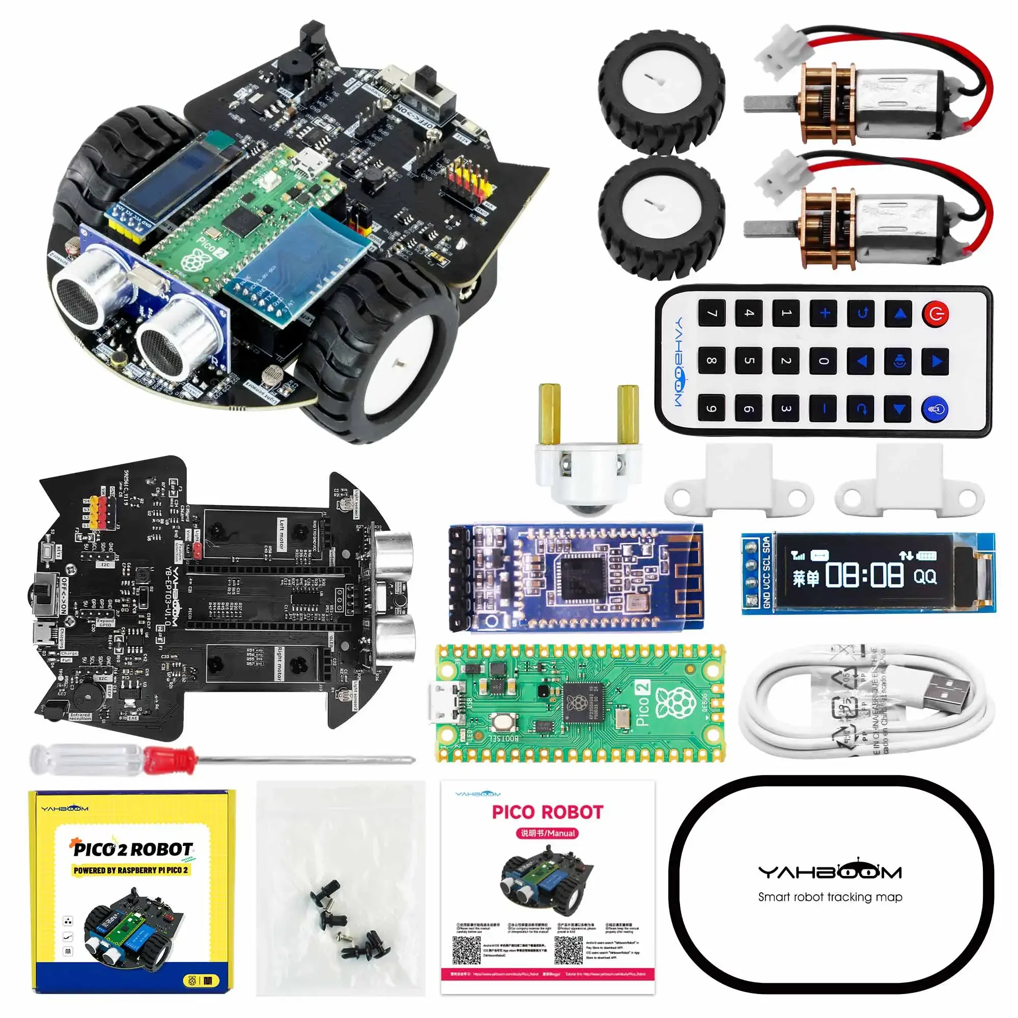 Yahboom Raspberry Pi Pico 2 Ro - Diy Electronics Kits recensione e prezzo