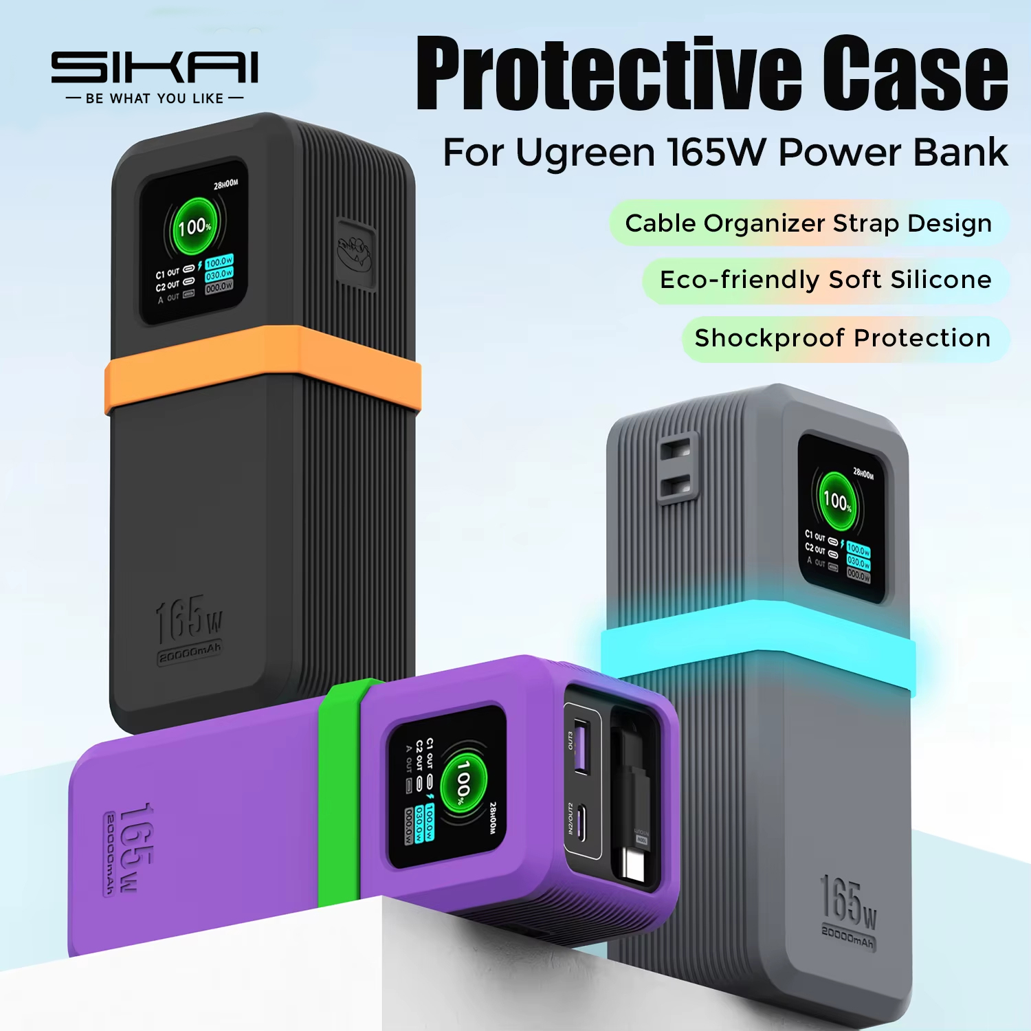 SIKAI Silicone Case for UGREEN - Diy Electronics Components recensione e prezzo