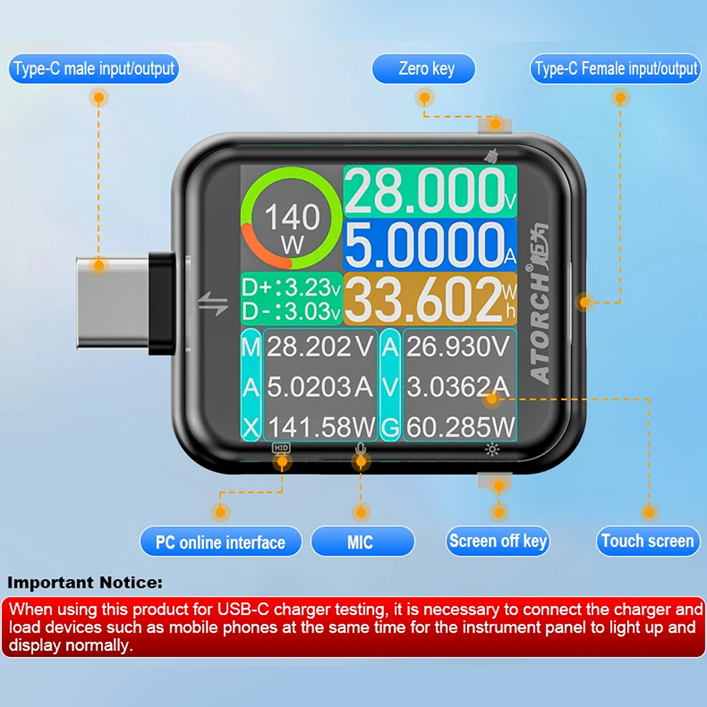 T3 Touch Control Gravity Senso - Logic Analyzer Usb recensione e prezzo