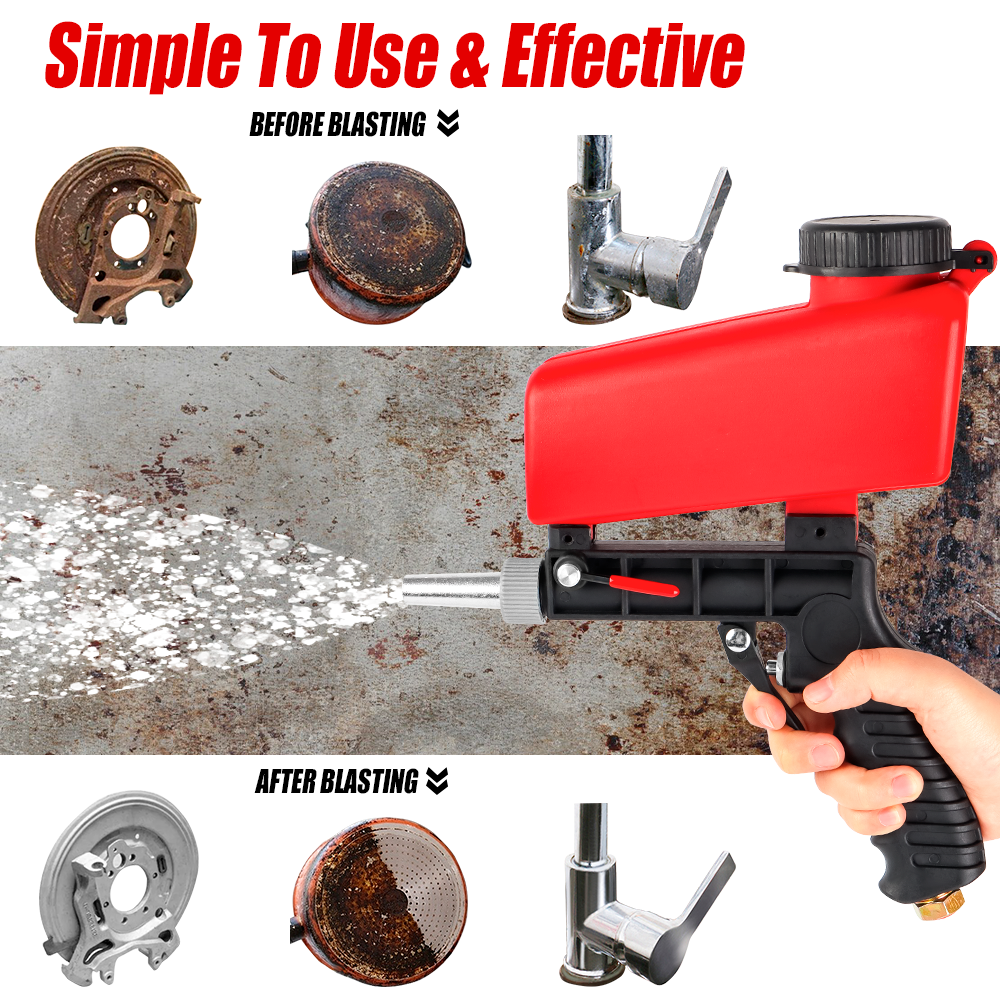 90psi Gravity Sandblasting Gun - Diy Electronics Power Supply recensione e prezzo