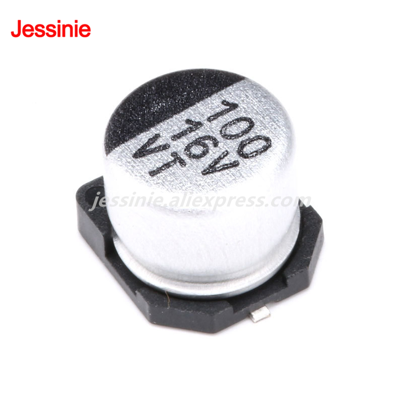 10pcs/lot 100UF 16V SMD Alumin - Capacitor Kit Assortment recensione e prezzo