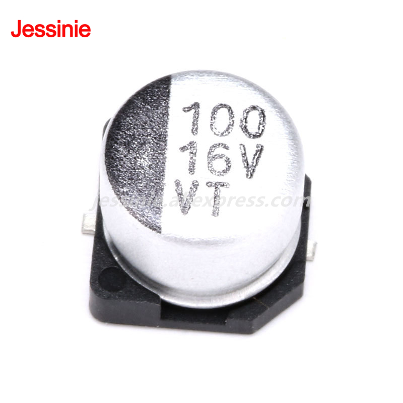 10pcs/lot 100UF 16V SMD Alumin - Capacitor Kit Assortment recensione e prezzo