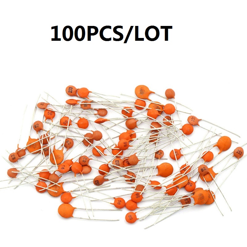 100PCS Ceramic Capacitor 50V 1 - Capacitor Kit Assortment recensione e prezzo