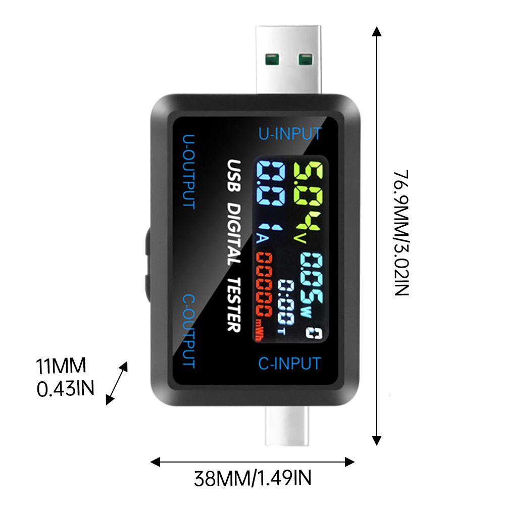 USB Tester 10 in 1 DC Digital  - Logic Analyzer Usb recensione e prezzo