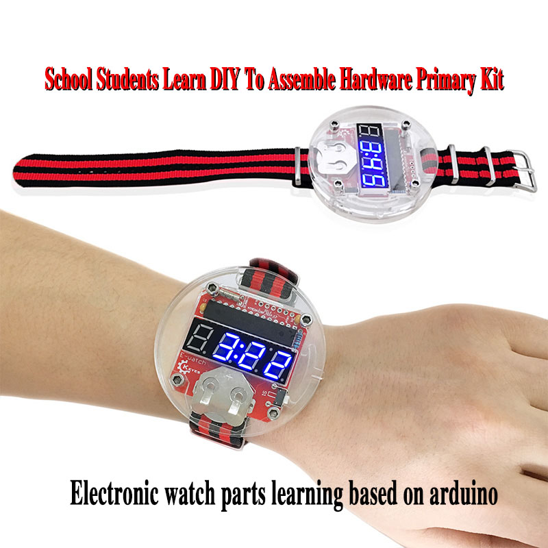 Single Chip LED Kit Clock DIY  - Diy Electronics Kits recensione e prezzo