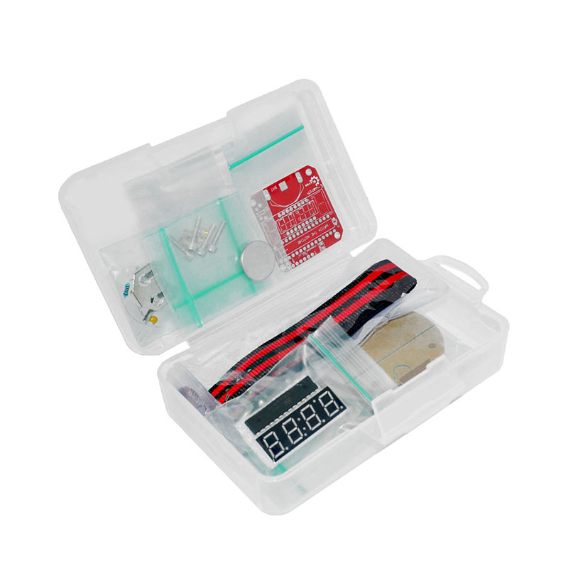 Single Chip LED Kit Clock DIY  - Diy Electronics Kits recensione e prezzo