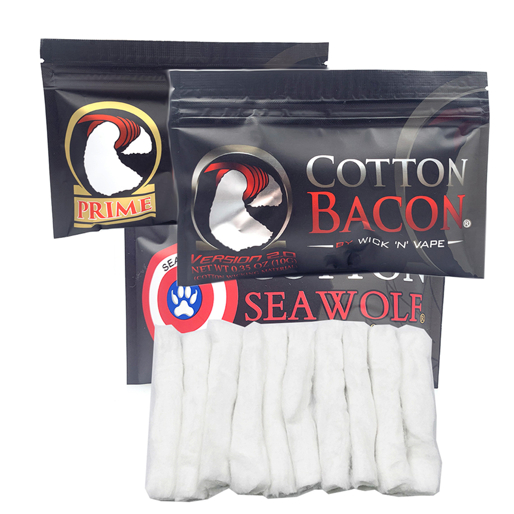 2Pack Cotton Bacon Prime Silve - Diy Vape Electronics recensione e prezzo