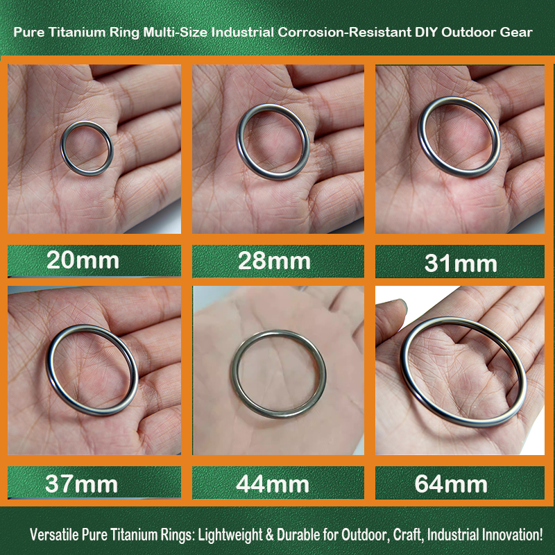 Multi-Size Pure Titanium Seali - Diy Electronics Components recensione e prezzo