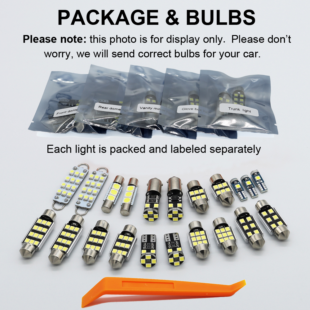ZITWO 8Pcs Canbus LED Bulb Int - Led Assortment Kit recensione e prezzo