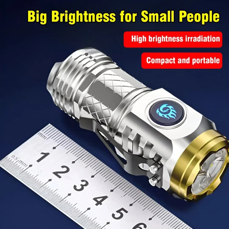 Portable Mini LED Flashlight P - Diy Lamp Electronics recensione e prezzo
