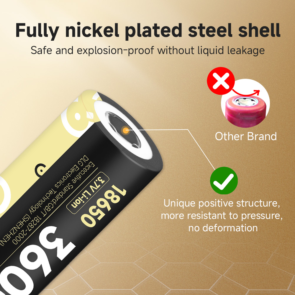 DLGpower Original 18650 Batter - Diy Vape Electronics recensione e prezzo