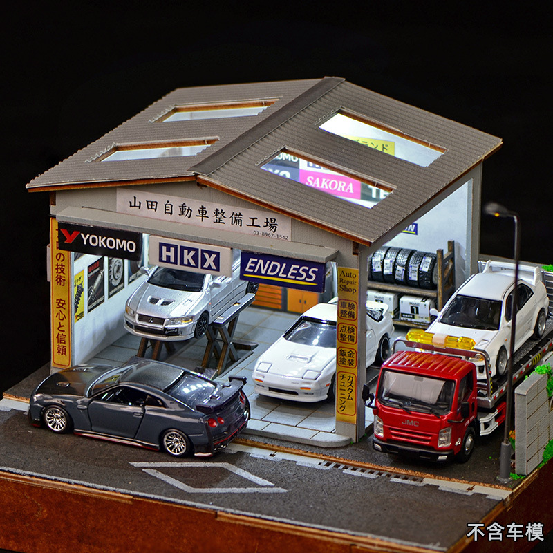 1:64 Scale DIY Auto Repair Sho - Led Assortment Kit recensione e prezzo