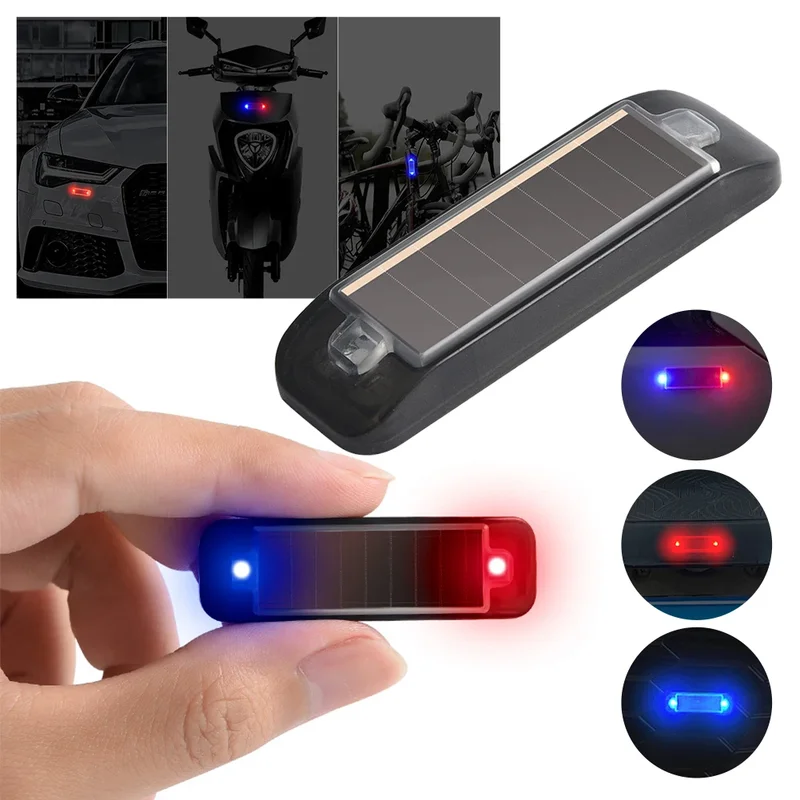 Mini LED solar power car warni - Diy Lamp Electronics recensione e prezzo
