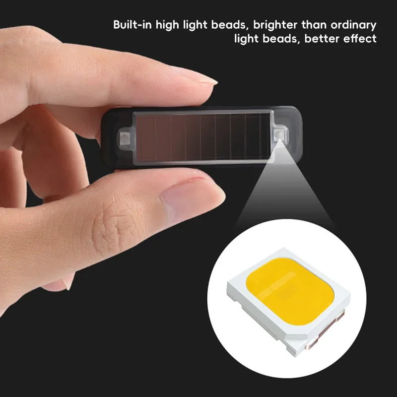 Mini LED solar power car warni - Diy Lamp Electronics recensione e prezzo