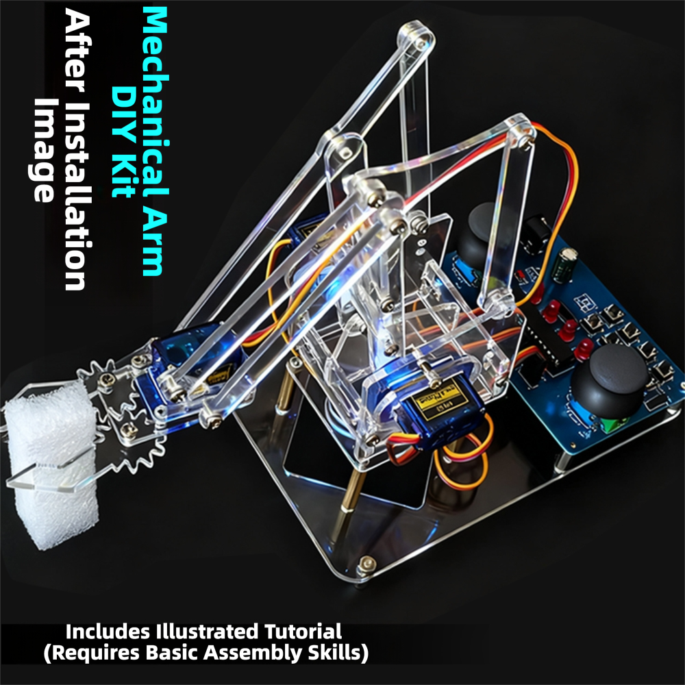 Complete DIY Robotic Arm Assem - Diy Electronics Gifts recensione e prezzo