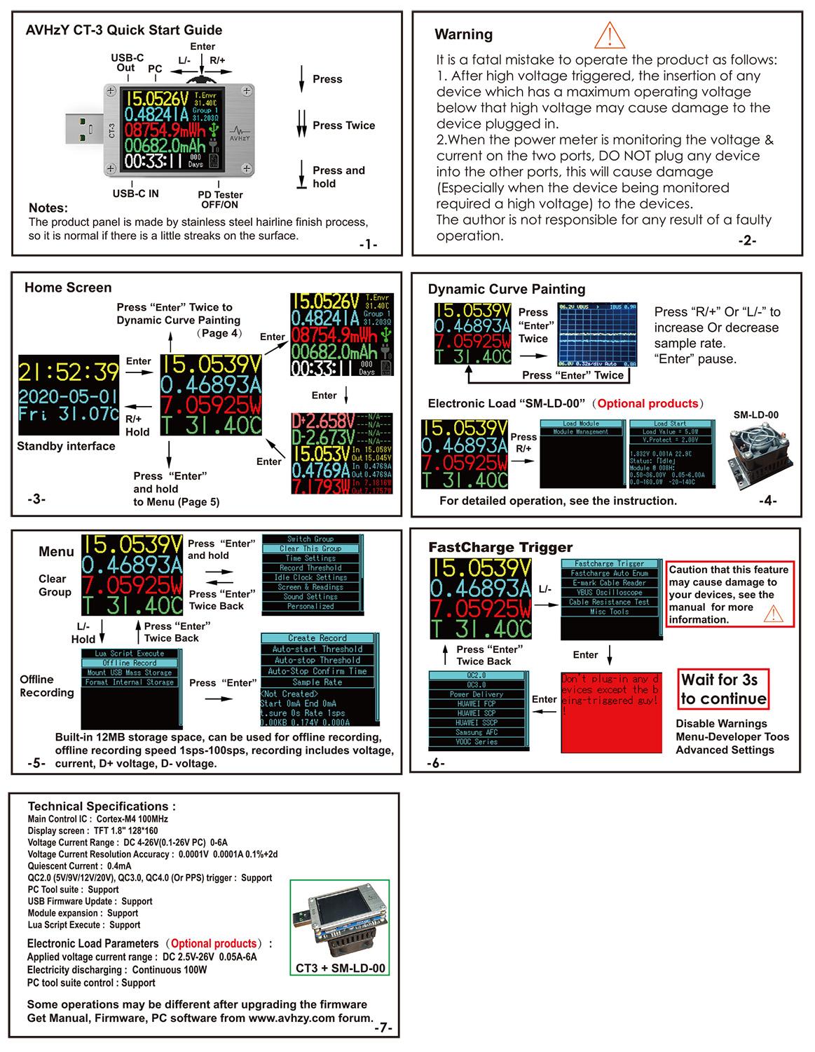 AVHzY USB 3.1 Power Meter  Dig - Logic Analyzer Usb recensione e prezzo