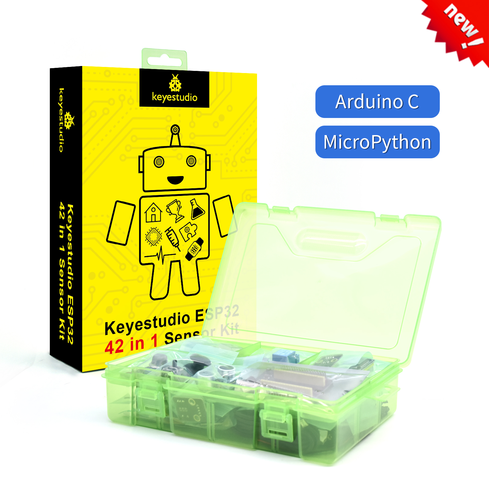 Kidsbits 42 in1 ESP32 Sensor M - Diy Electronics Kits For Adults recensione e prezzo