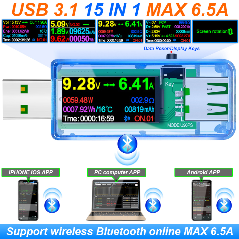 15 IN 1 USB 3.1 Tester DC Digi - Logic Analyzer Usb recensione e prezzo