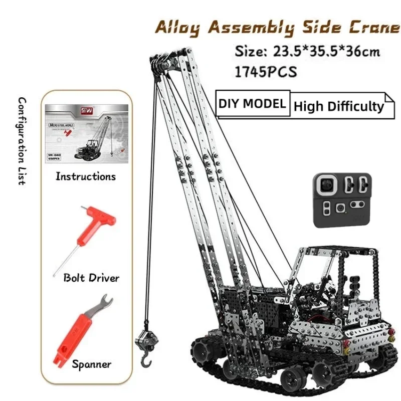 DIY Metal RC Crane Electric Ho - Diy Electric Car recensione e prezzo