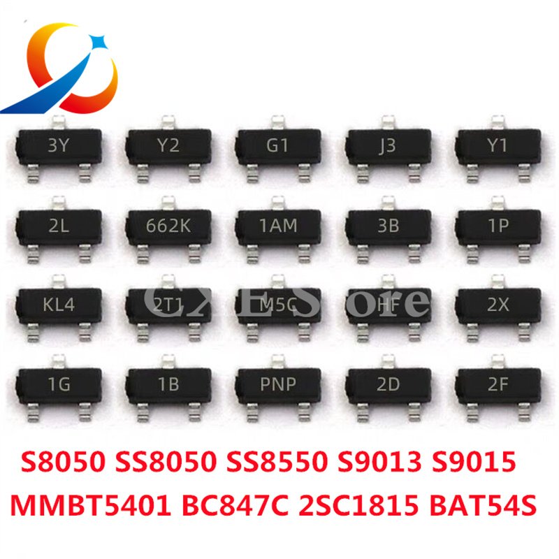 100PCS SMD Transistor S8050 S8 - Mosfet Transistor Set recensione e prezzo