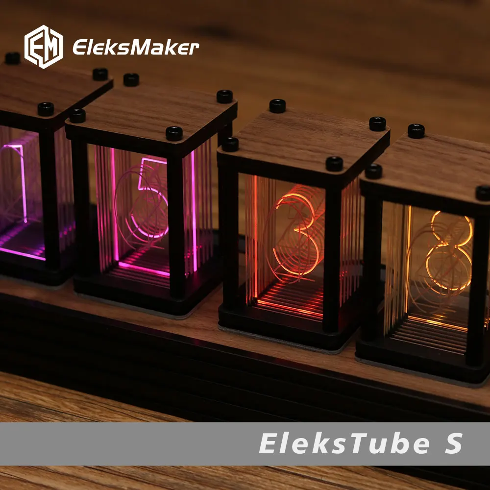 RGB Nixie Tube Clock DIY Table - Diy Electronics Ideas recensione e prezzo
