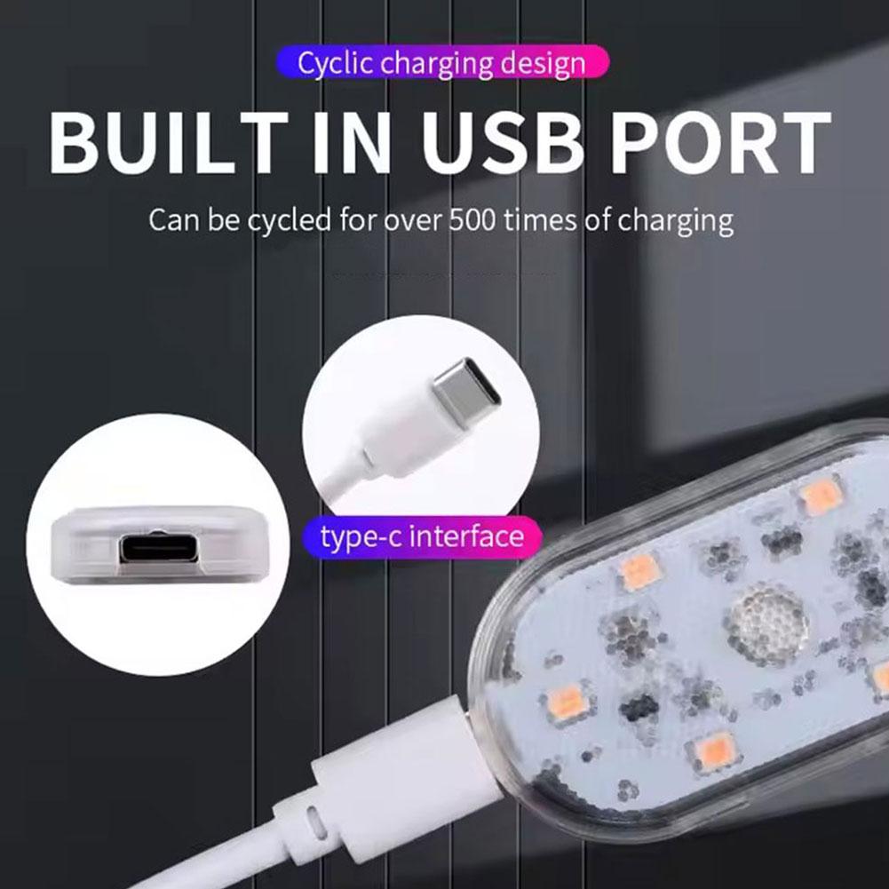 1/2/4pcs Car LED Touch Lights  - Diy Lamp Electronics recensione e prezzo