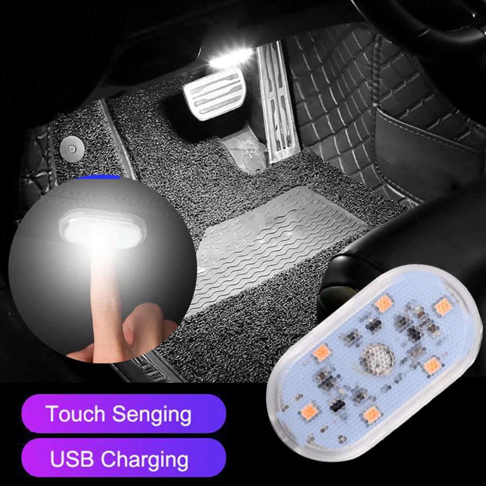1/2/4pcs Car LED Touch Lights  - Diy Lamp Electronics recensione e prezzo