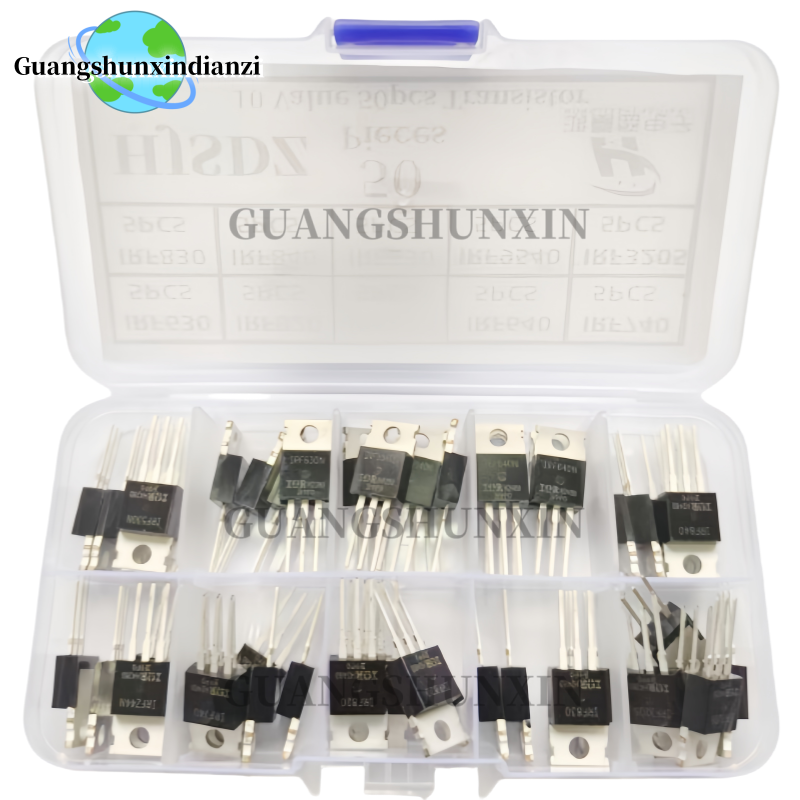 50pcs 10 Types Mosfet Transist - Mosfet Transistor Set recensione e prezzo