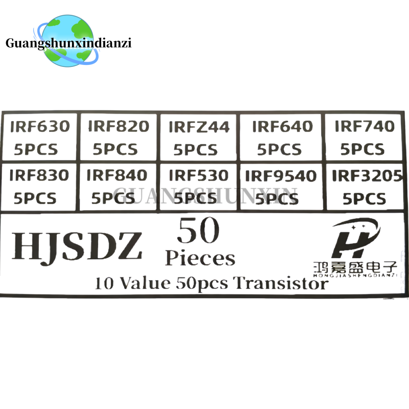 50pcs 10 Types Mosfet Transist - Mosfet Transistor Set recensione e prezzo