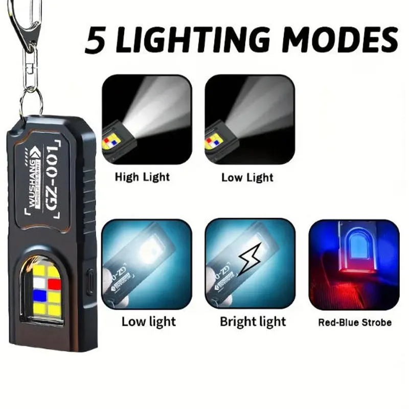 Powerful Mini COB LED Keychain - Diy Lamp Electronics recensione e prezzo