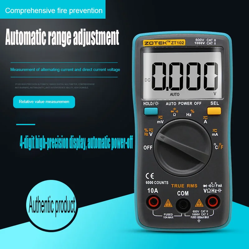 【Hot】ZOTEK ZT100 Digital Multi - Multimeter Digital recensione e prezzo