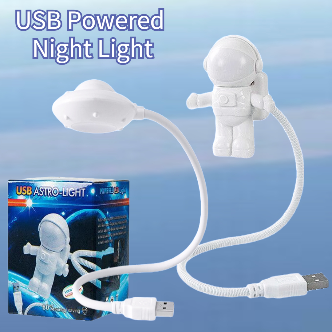 2pcs Astronaut USB Night Light - Diy Lamp Electronics recensione e prezzo