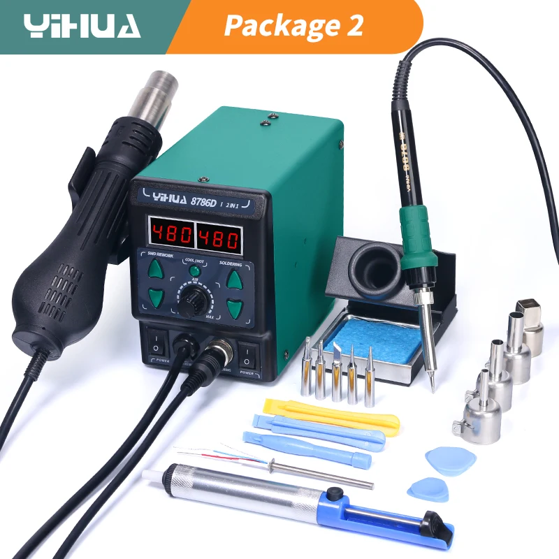 YIHUA 8786D Soldering Iron Hot - Diy Electronics Gadget recensione e prezzo
