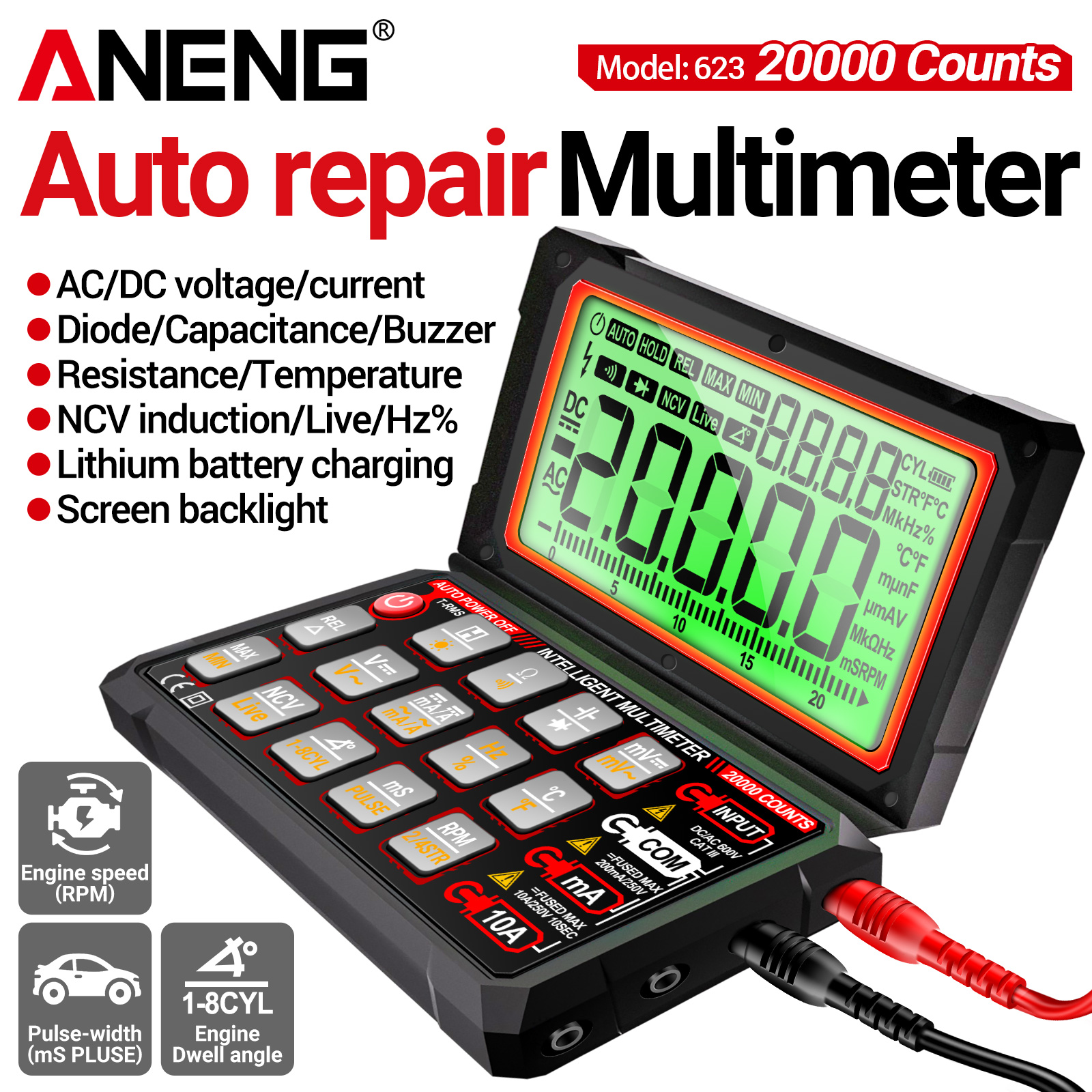 ANENG 623 Multifunctional Digi - Multimeter Digital recensione e prezzo