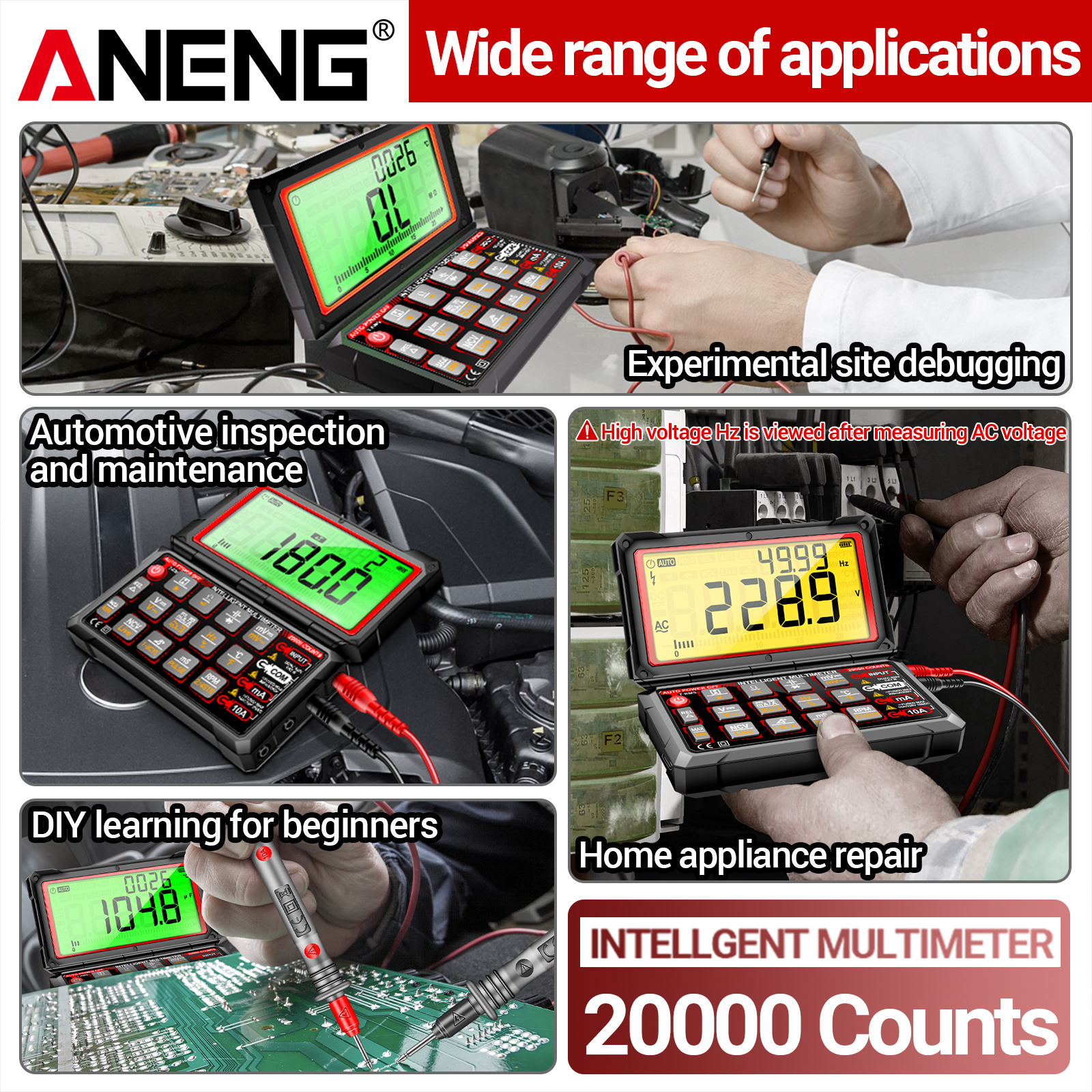 ANENG 623 Multifunctional Digi - Multimeter Digital recensione e prezzo