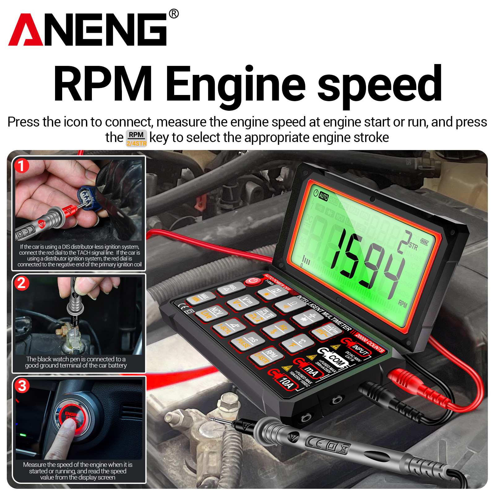 ANENG 623 Multifunctional Digi - Multimeter Digital recensione e prezzo