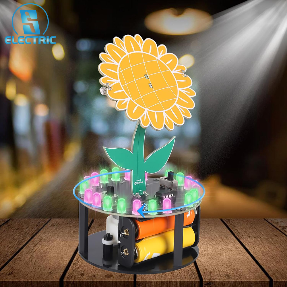Light Chasing Sunflower Solder - Diy Electronics Ideas recensione e prezzo