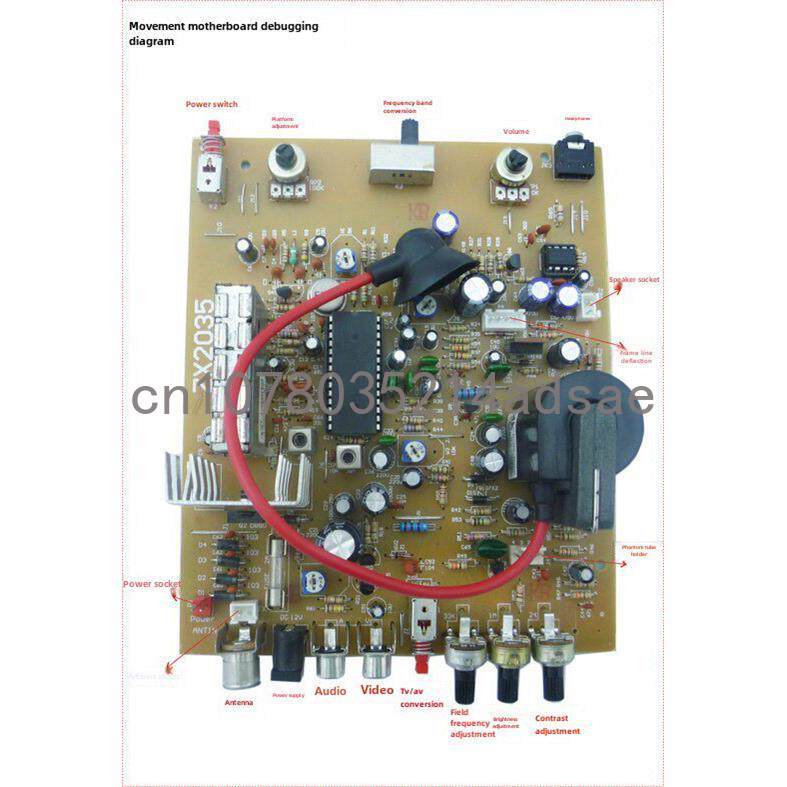 5.5 Inch Black & White TV Main - Diy Electronics Projects recensione e prezzo