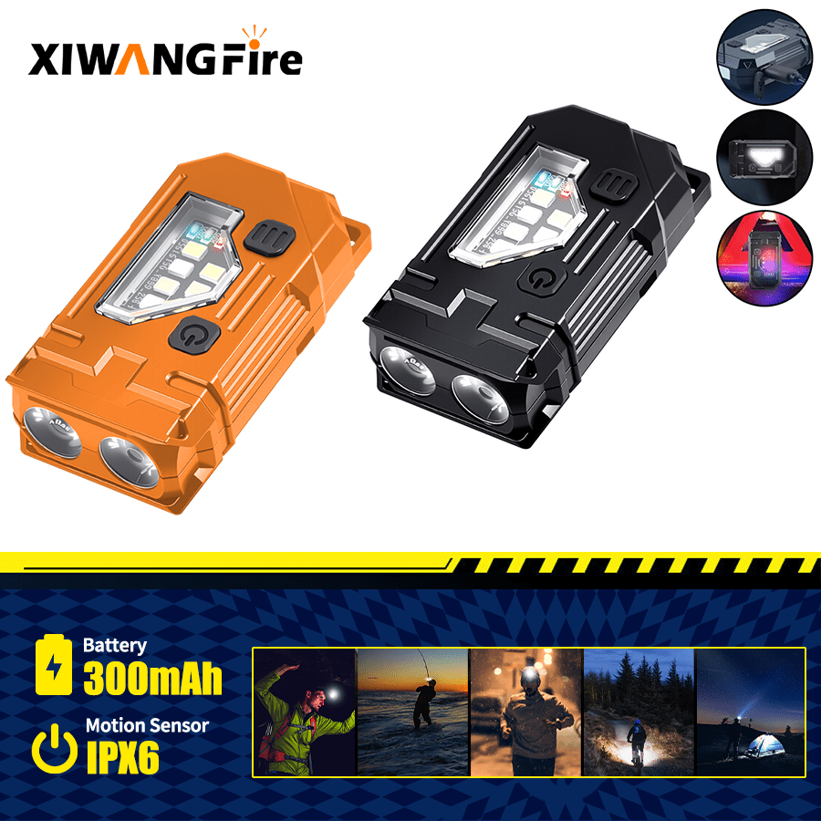 Mini Keychain EDC Flashlight - - Diy Lamp Electronics recensione e prezzo