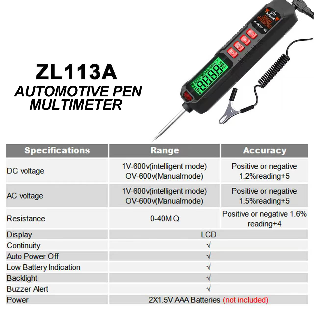 Smart Car Circuit Tester Digit - Multimeter Digital recensione e prezzo